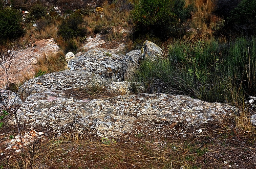 Mycenaean bridge surface