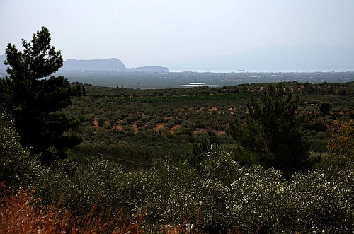 view to the Argolic Gulf