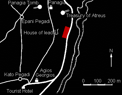 location of 3d km chamber tomb