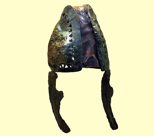 bronze helmet