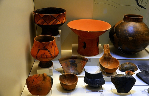 pottery from Franchti cave