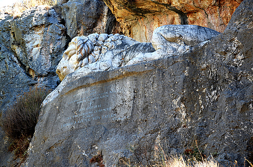Bavarian Lion sculpture
