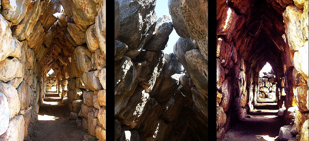 corbelled-arch galleries