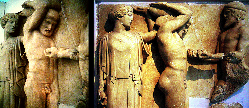 metope from the temple of Zeus