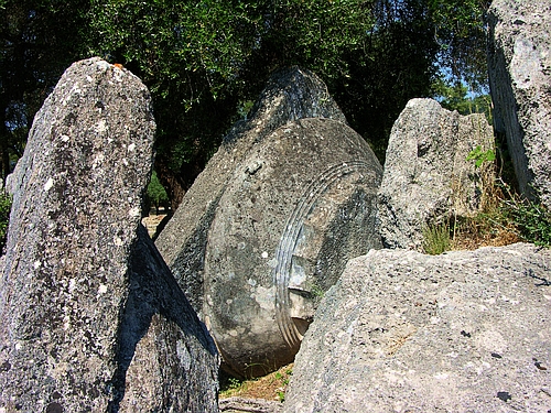 parts of the temple of Zeus