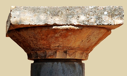 Doric column capital
