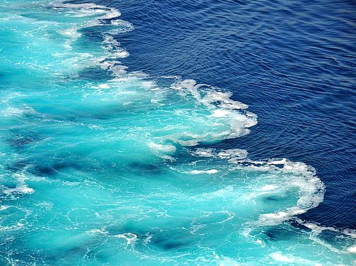 water in the Corinth canal