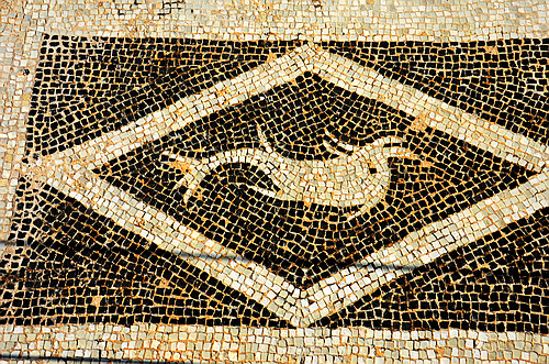 Roman baths mosaic