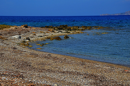 mole of the ancient harbour