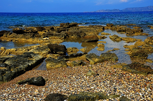 mole of the ancient harbour