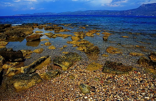 mole of the ancient harbour