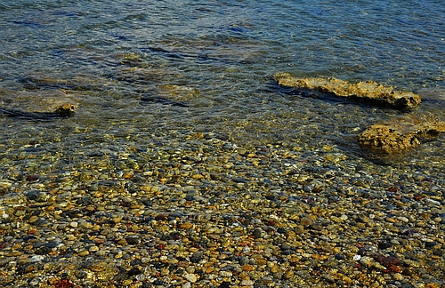 mole of the ancient harbour