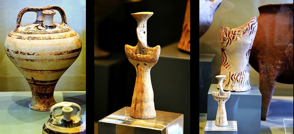 pottery and figurines from Aidonia