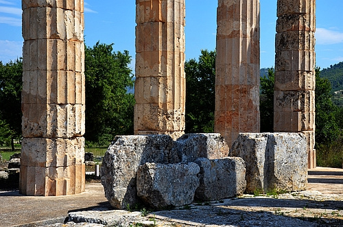 cella of the Zeus temple