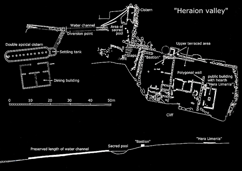 plan of the Heraion