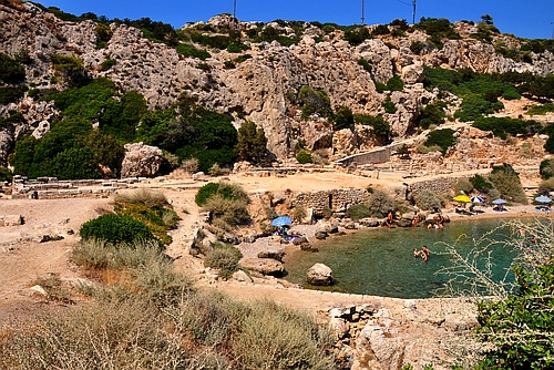 bay and ancient harbour