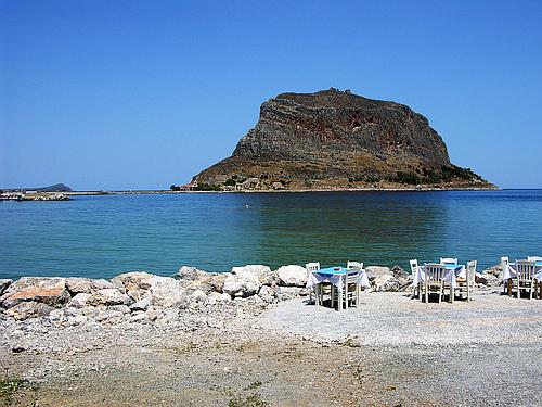 view of Monemvasia