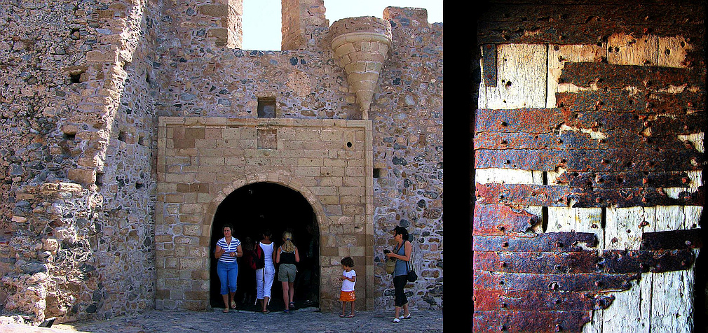 gate to Monemvasia Lower Town