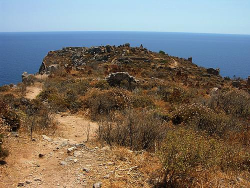 upper town of Monemvasia