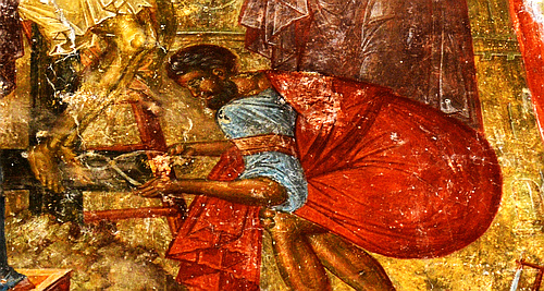 Peribleptos monastery frescos Mystras