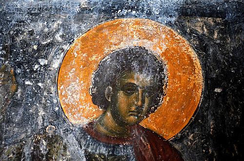 Peribleptos monastery frescos Mystras