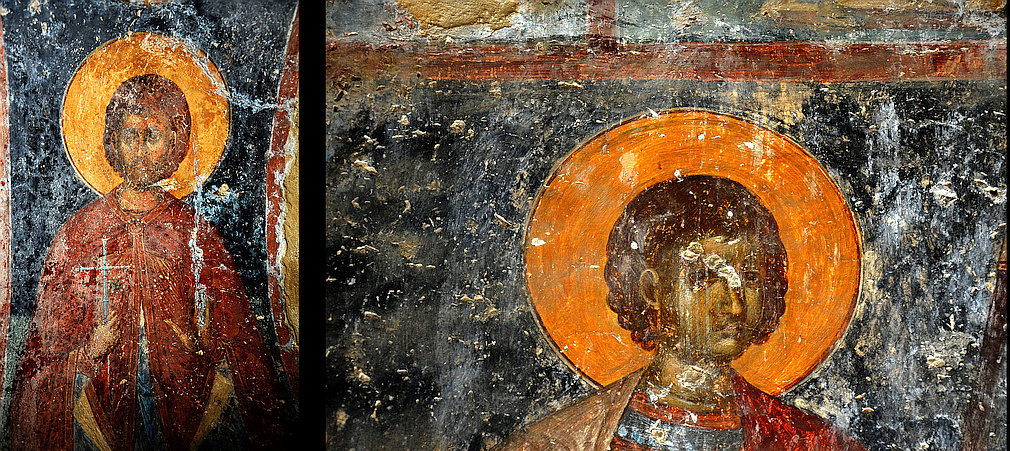 Peribleptos monastery frescos Mystras