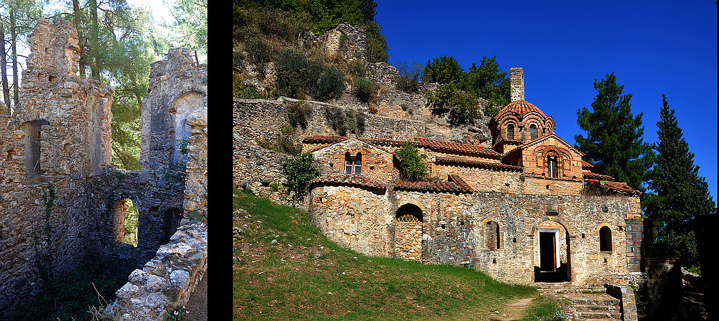 Peribleptos monastery Mystras