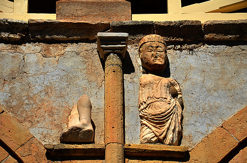 Metropolis church sculpture