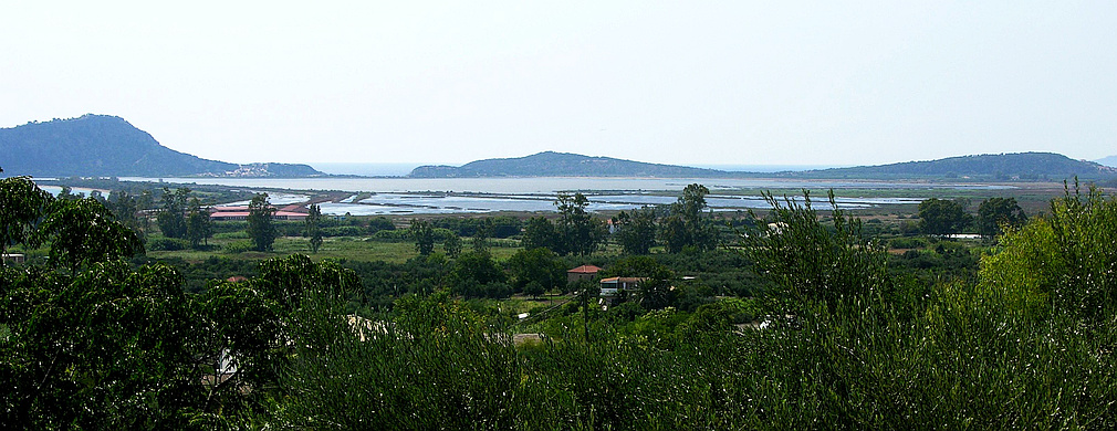 view to the Bay of Navarino
