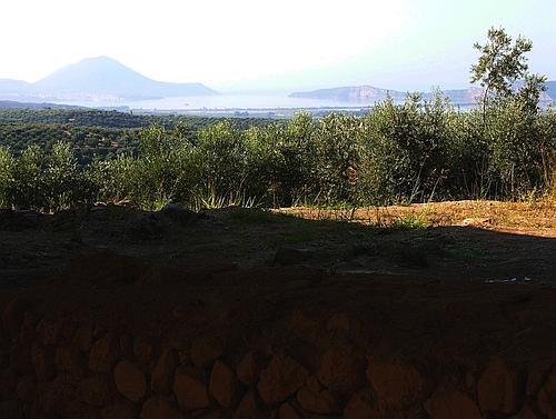 view to the Bay of Navarino
