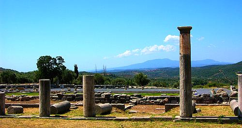 columns of the Asklepieion