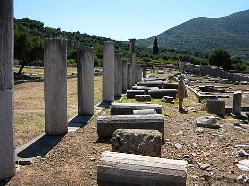 columns of the Asklepieion