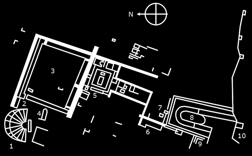 plan of ancient Messene