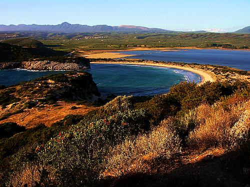 view from Nestor's cave