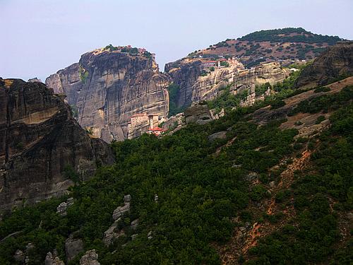 3 Meteora monasteries