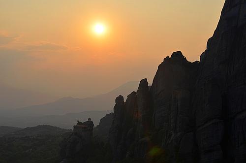 Agios Nikolaos Anapafsos evening view
